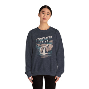 Yosemite Falls Yosemite National Park California Gildan Unisex Crewneck Sweatshirt
