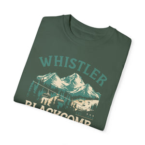 Whistler Blackcomb British Columbia Comfort Colors Unisex T-Shirt