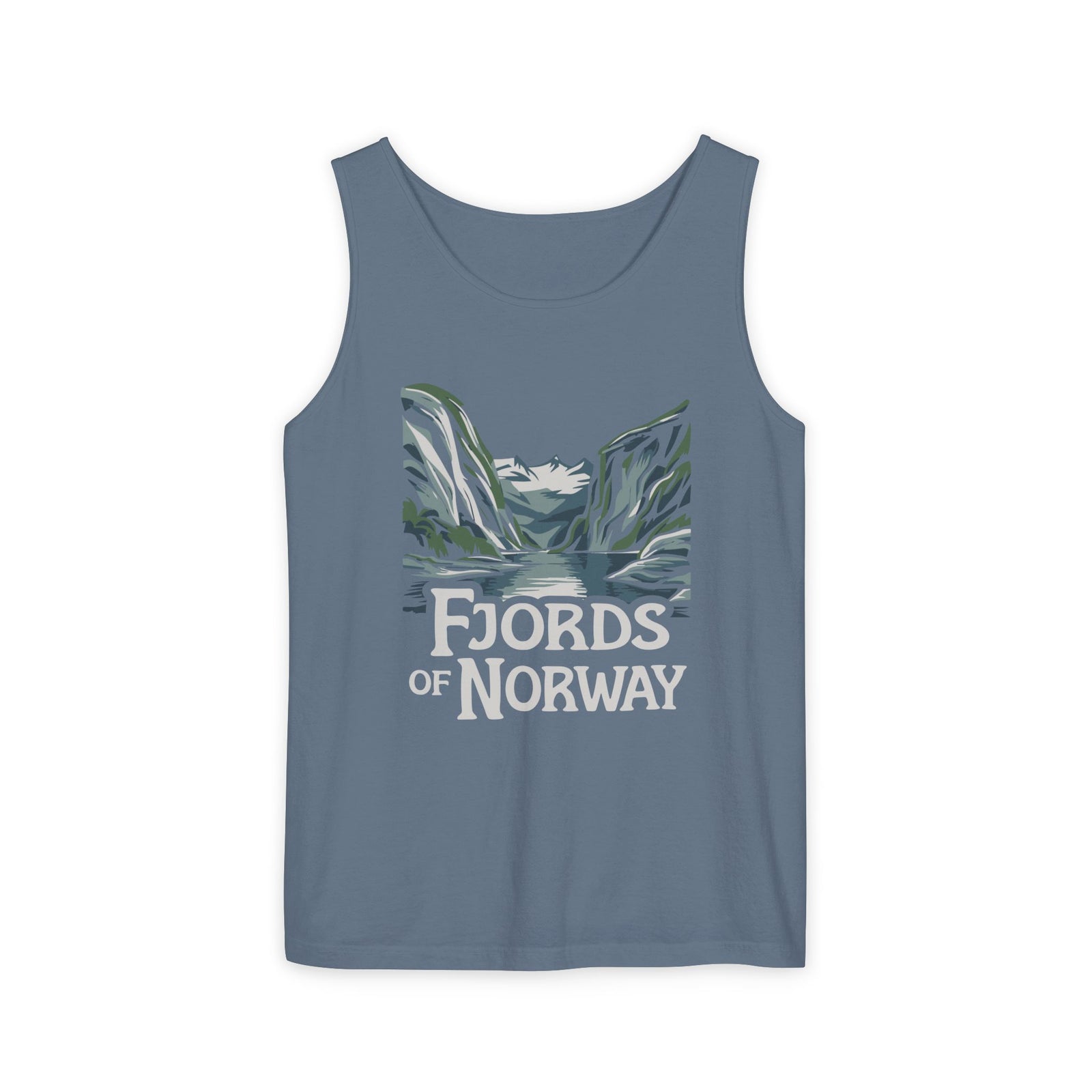 Fjords of Norway Comfort Colors Tank Top
