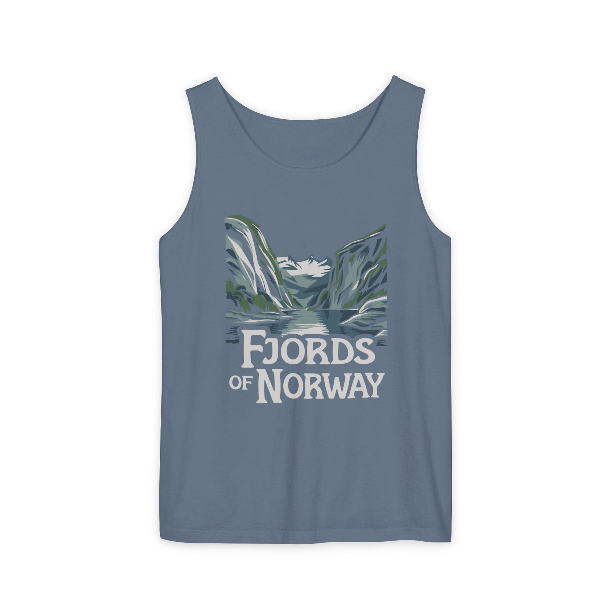 Fjords of Norway Comfort Colors Tank Top