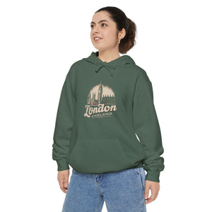 London United Kingdom Comfort Colors Unisex Hoodie