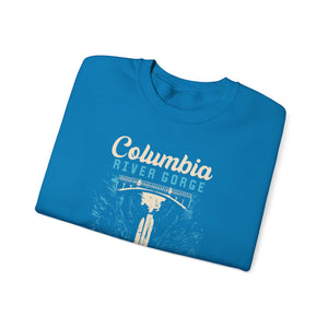 Columbia River Gorge Oregon Washington Gildan Unisex Crewneck Sweatshirt
