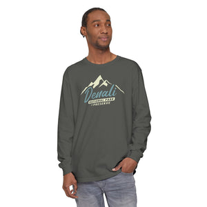 Denali National Park Alaska Comfort Colors Unisex Long Sleeve T-Shirt
