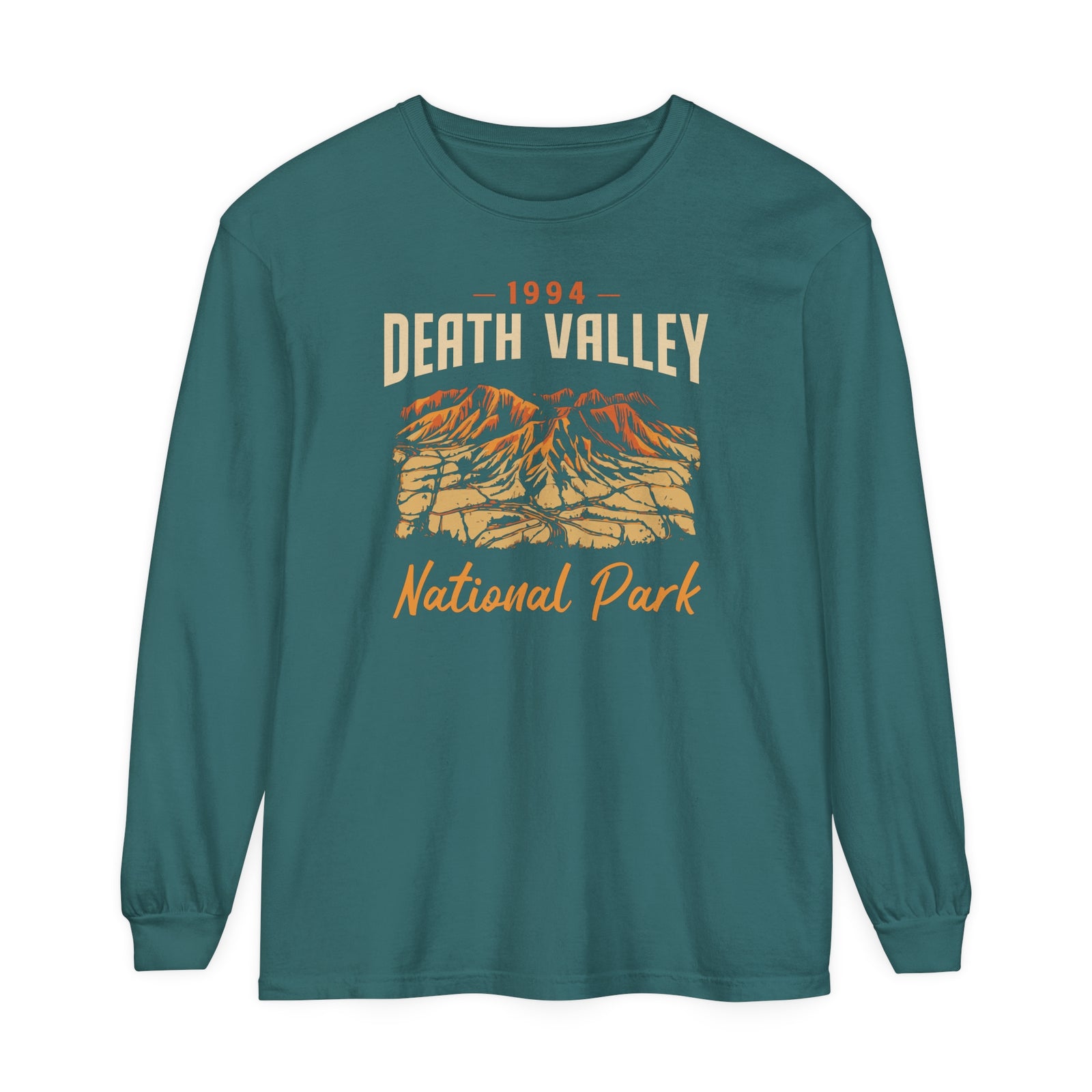 Death Valley National Park California Comfort Colors Unisex Long Sleeve T-Shirt