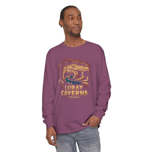 Luray Caverns Virginia Comfort Colors Unisex Long Sleeve T-Shirt
