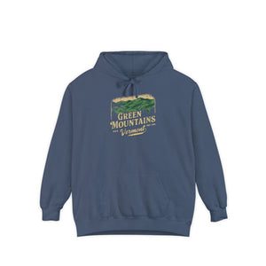 Green Mountains Vermont Comfort Colors Unisex Hoodie