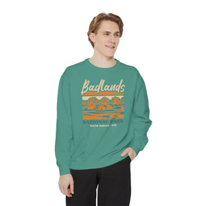 Badlands National Park South Dakota Comfort Colors Unisex Sweatshirt