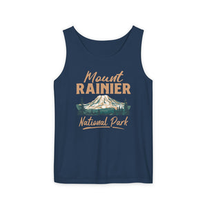 Mount Rainier National Park Washington Comfort Colors Tank Top