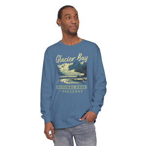 Glacier Bay National Park Alaska Comfort Colors Unisex Long Sleeve T-Shirt