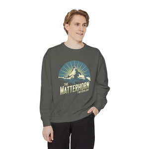 Matterhorn Switzerland Comfort Colors Unisex Sweatshirt
