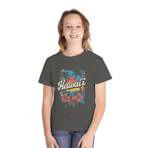 Hawaii Comfort Colors Youth Kids T-Shirt