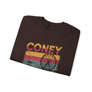 Coney Island New York Gildan Unisex Crewneck Sweatshirt