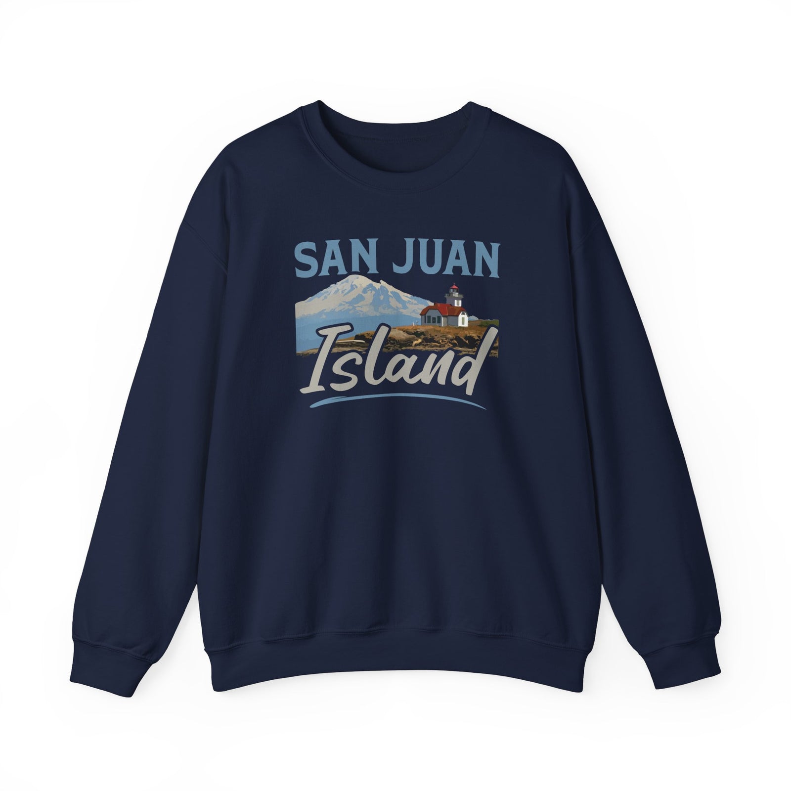 San Juan Island Washington Gildan Unisex Crewneck Sweatshirt