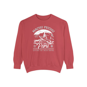 Machu Picchu Peru Comfort Colors Unisex Sweatshirt