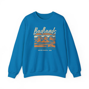 Badlands National Park South Dakota Gildan Unisex Crewneck Sweatshirt