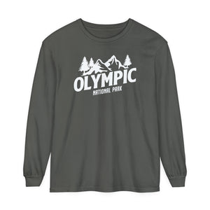 Olympic National Park Washington Comfort Colors Unisex Long Sleeve T-Shirt