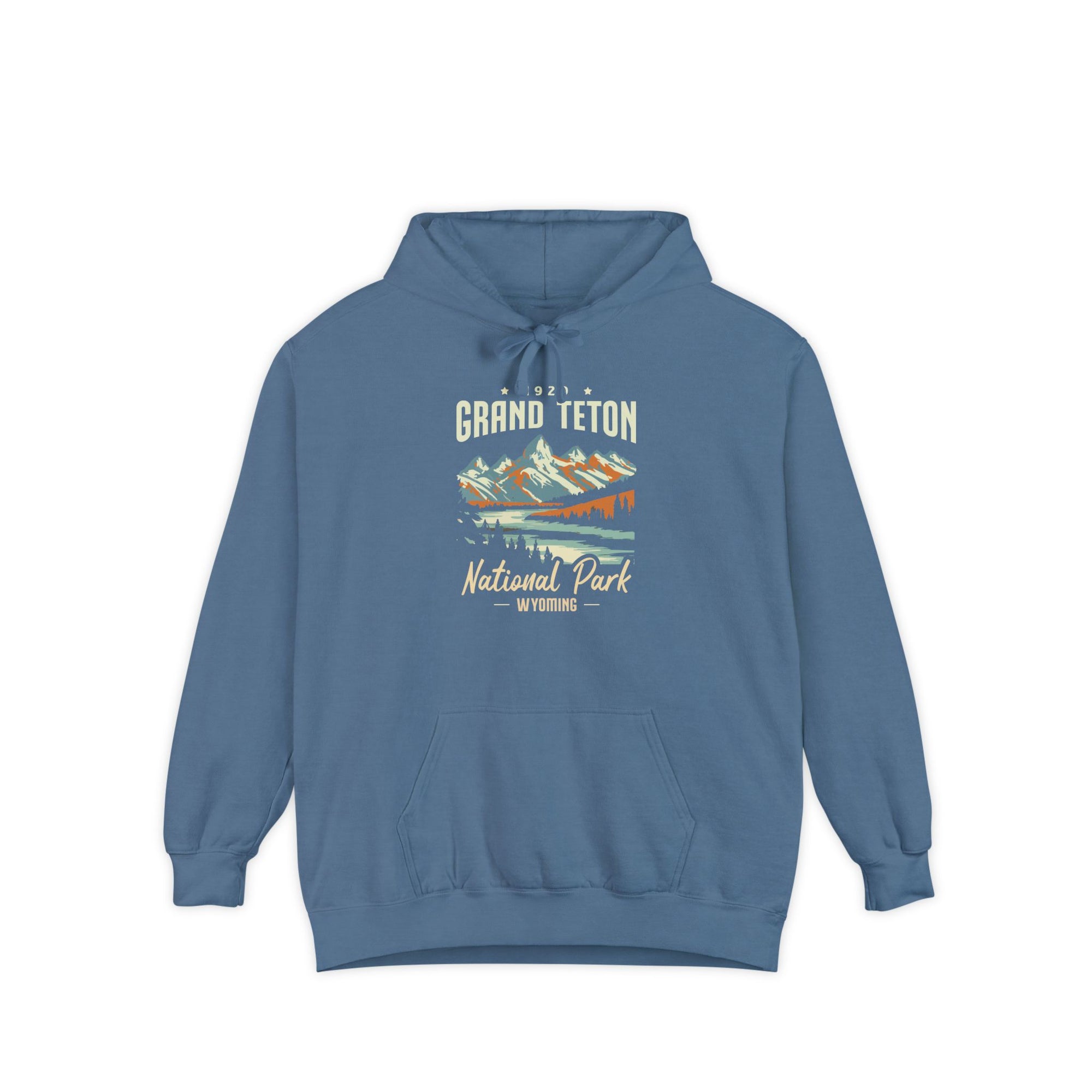 Grand Teton National Park Wyoming Comfort Colors Unisex Hoodie