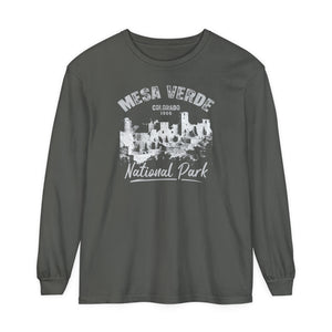 Mesa Verde National Park Colorado Comfort Colors Unisex Long Sleeve T-Shirt