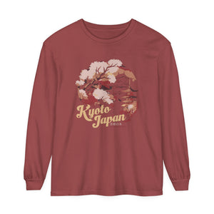 Kyoto Japan Comfort Colors Unisex Long Sleeve T-Shirt