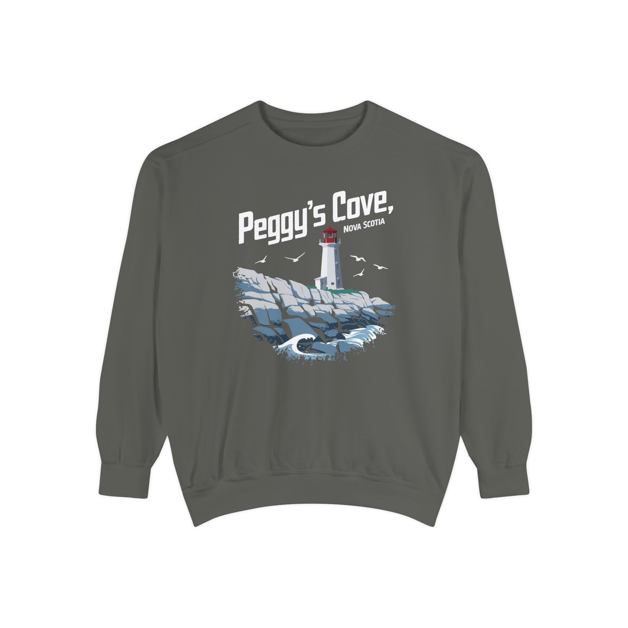 Peggy’s Cove Nova Scotia Comfort Colors Unisex Sweatshirt