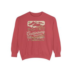 Gatlinburg Tennessee Great Smoky Mountains Comfort Colors Unisex Sweatshirt