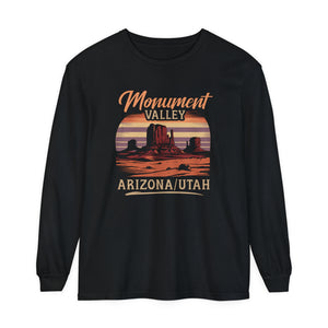 Monument Valley Arizona Utah Comfort Colors Unisex Long Sleeve T-Shirt