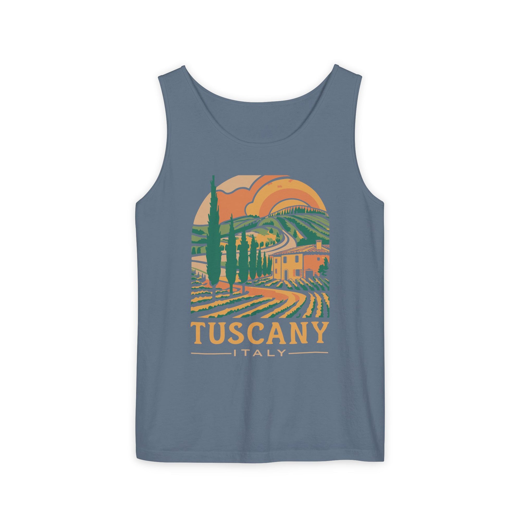 Tuscany Italy Comfort Colors Tank Top