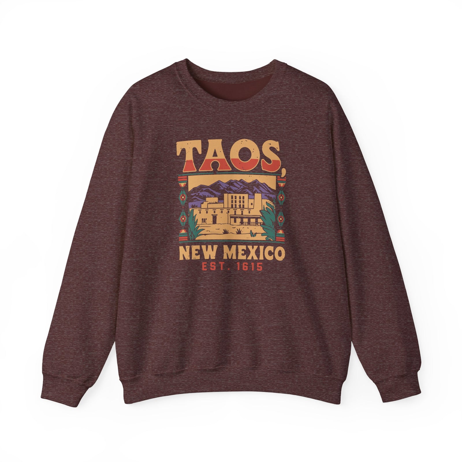 Taos New Mexico Gildan Unisex Crewneck Sweatshirt