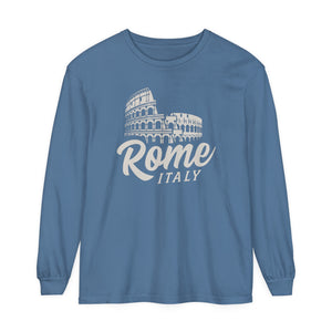 Rome Italy Comfort Colors Unisex Long Sleeve T-Shirt