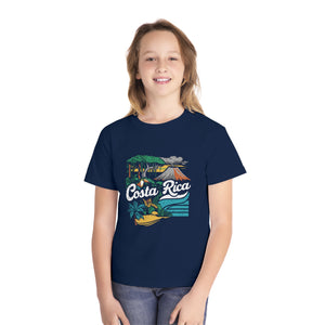 Costa Rica Comfort Colors Youth Kids T-Shirt