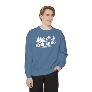 North Cascades National Park Washington Comfort Colors Unisex Sweatshirt