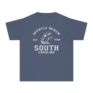 Myrtle Beach South Carolina Comfort Colors Youth Kids T-Shirt
