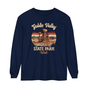 Goblin Valley State Park Utah Comfort Colors Unisex Long Sleeve T-Shirt