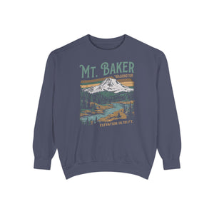 Mount Baker Washington Comfort Colors Unisex Sweatshirt