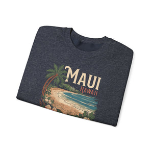 Maui Hawaii Gildan Unisex Crewneck Sweatshirt