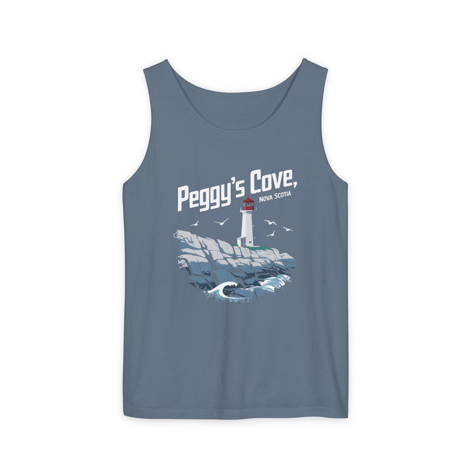 Peggy’s Cove Nova Scotia Comfort Colors Tank Top