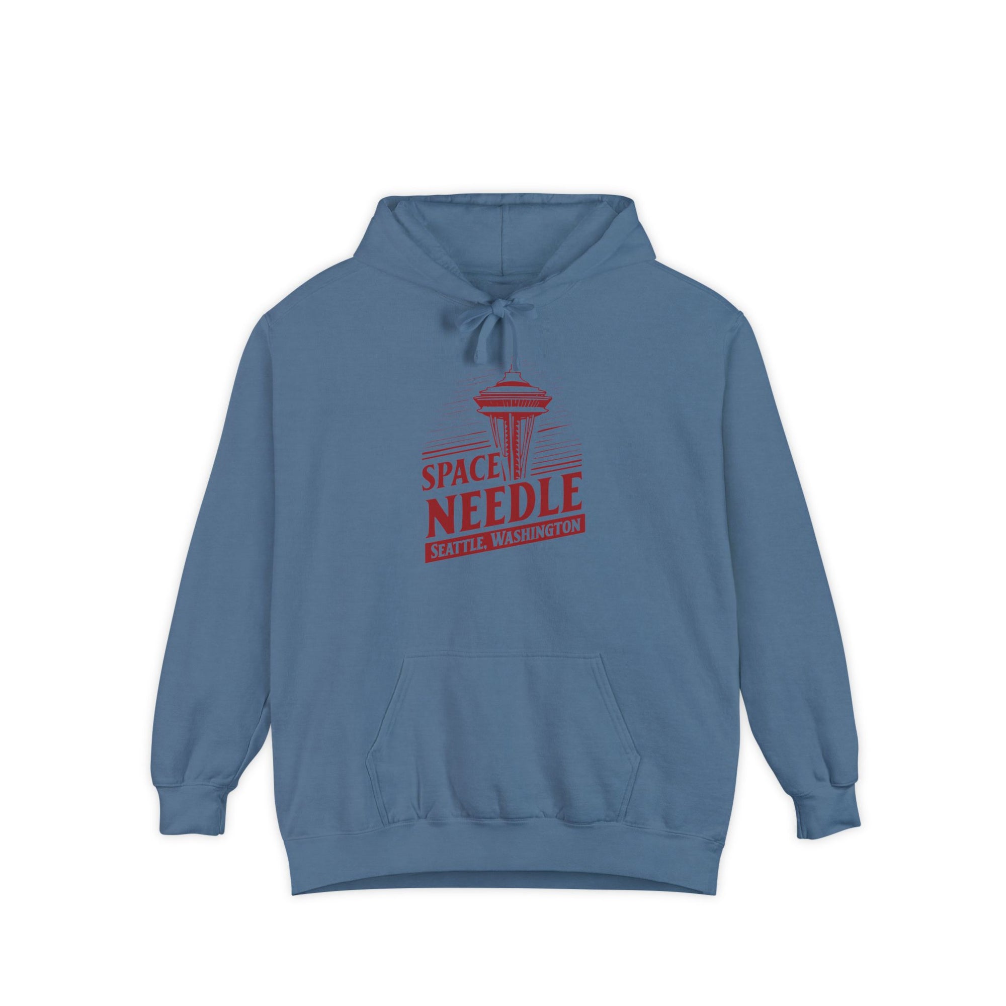 Space Needle Seattle Washington Comfort Colors Unisex Hoodie