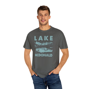 Lake McDonald Glacier National Park Montana Comfort Colors Unisex T-Shirt