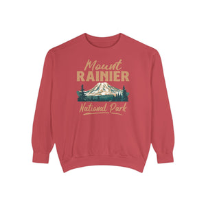 Mount Rainier National Park Washington Comfort Colors Unisex Sweatshirt