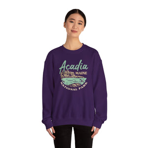 Acadia Maine Gildan Unisex Crewneck Sweatshirt