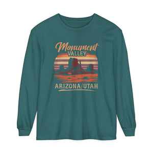 Monument Valley Arizona Utah Comfort Colors Unisex Long Sleeve T-Shirt