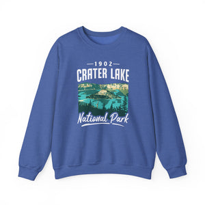Crater Lake National Park Oregon Gildan Unisex Crewneck Sweatshirt