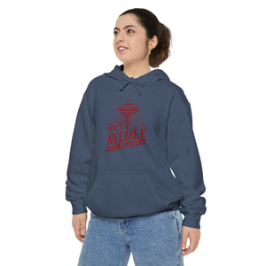 Space Needle Seattle Washington Comfort Colors Unisex Hoodie