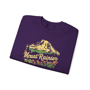 Mount Rainier Washington Gildan Unisex Crewneck Sweatshirt