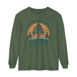 Redwood National Park California Comfort Colors Unisex Long Sleeve T-Shirt