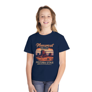 Monument Valley Arizona Utah Comfort Colors Youth Kids T-Shirt