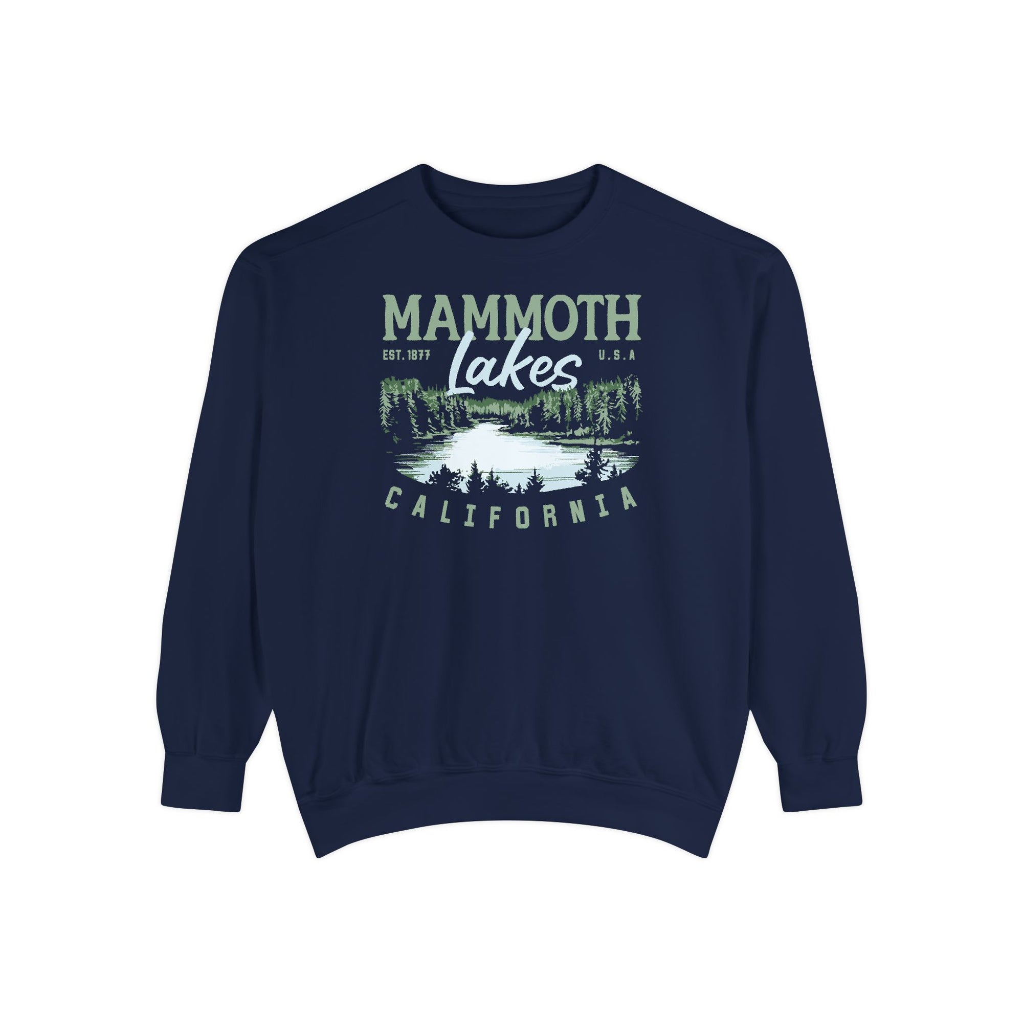 Mammoth Lakes California Comfort Colors Unisex Sweatshirt