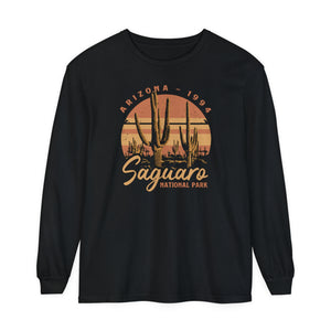 Saguaro National Park Arizona Comfort Colors Unisex Long Sleeve T-Shirt
