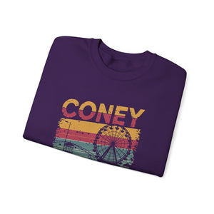 Coney Island New York Gildan Unisex Crewneck Sweatshirt
