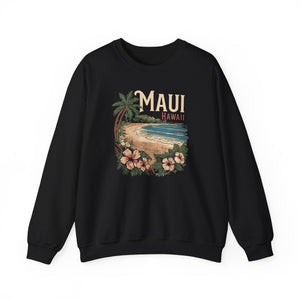 Maui Hawaii Gildan Unisex Crewneck Sweatshirt